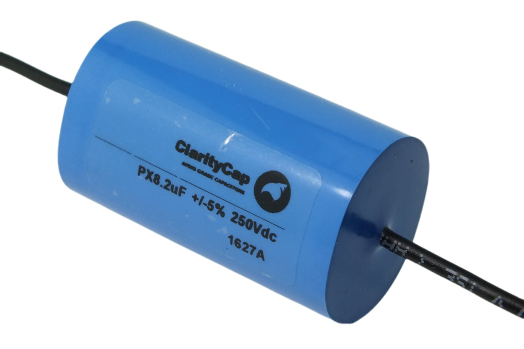 BB ClarityCap Capacitor 8.20uF 250Vdc PX Series Metalized Polypropylene Old Casing (1 piece available)