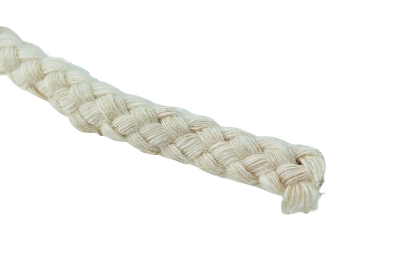 BB Cotton Rope 12mm Non-Dye Natural Colour (1ft piece available)