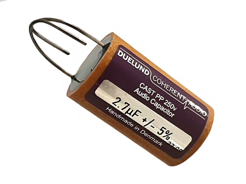 Duelund Capacitor 2.7uF 250Vdc CAST PP Series Metalized Polypropylene