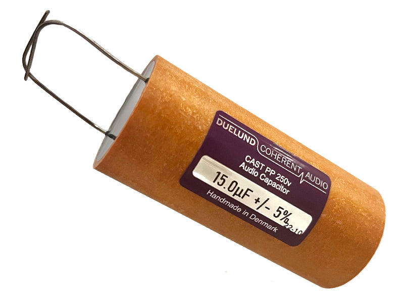 Duelund Capacitor 15uF 250Vdc CAST PP Series Metalized Polypropylene