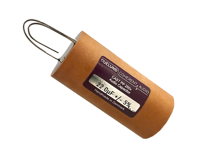 Duelund Capacitor 22uF 250Vdc CAST PP Series Metalized Polypropylene