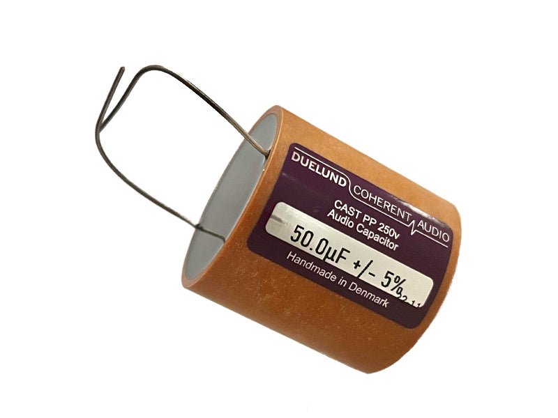 Duelund Capacitor 50uF 250Vdc CAST PP Series Metalized Polypropylene