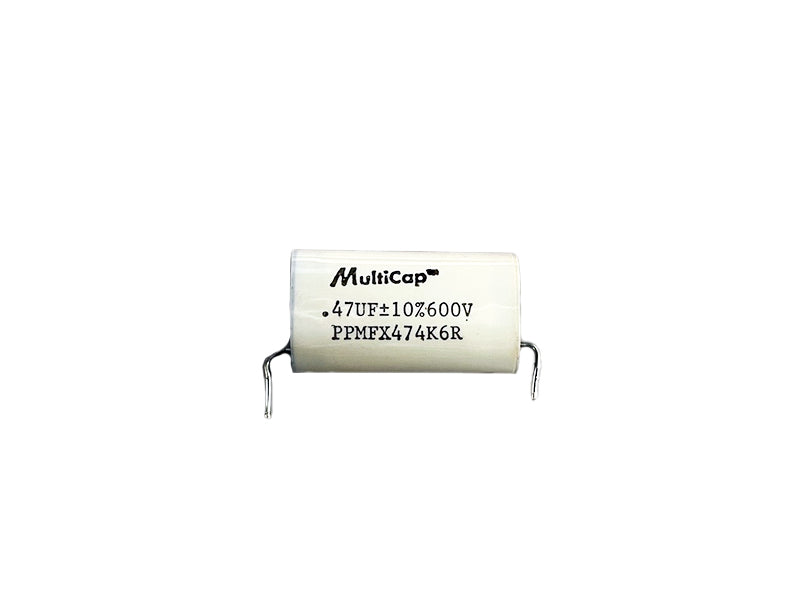 MultiCap Capacitor 0.47uF 600Vdc PPMFX Series Metalized Polypropylene USED