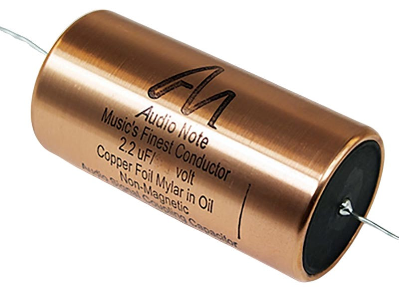 Audio Note Capacitor 2.2uF 630Vdc Copper Foil Series Mylar Oil