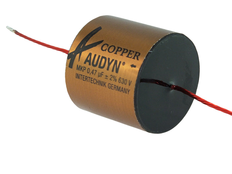 Audyn Capacitor 0.47uF 630Vdc True Copper Series Copper Foil Polypropylene