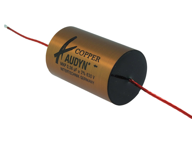 Audyn Capacitor 0.56uF 630Vdc True Copper Series Copper Foil Polypropylene