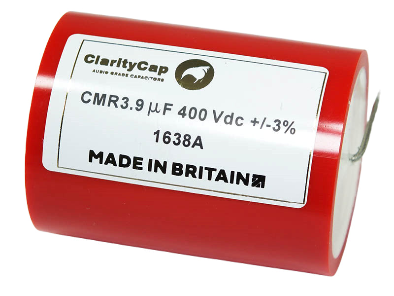 ClarityCap Capacitor 3.9uF 400Vdc CMR Series Metalized Polypropylene