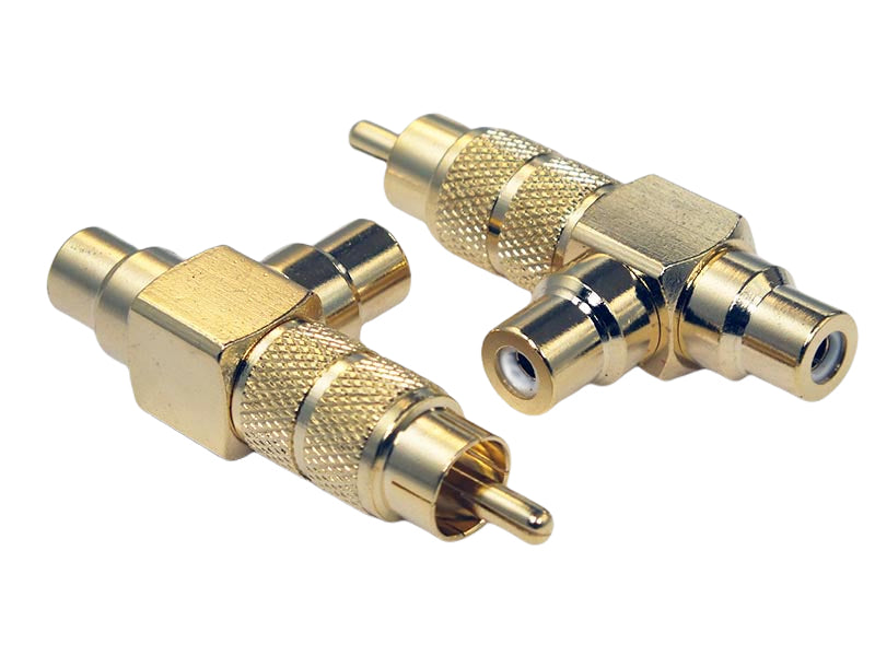 ConneX Connector RCA Y Adaptors (1M to 2F)