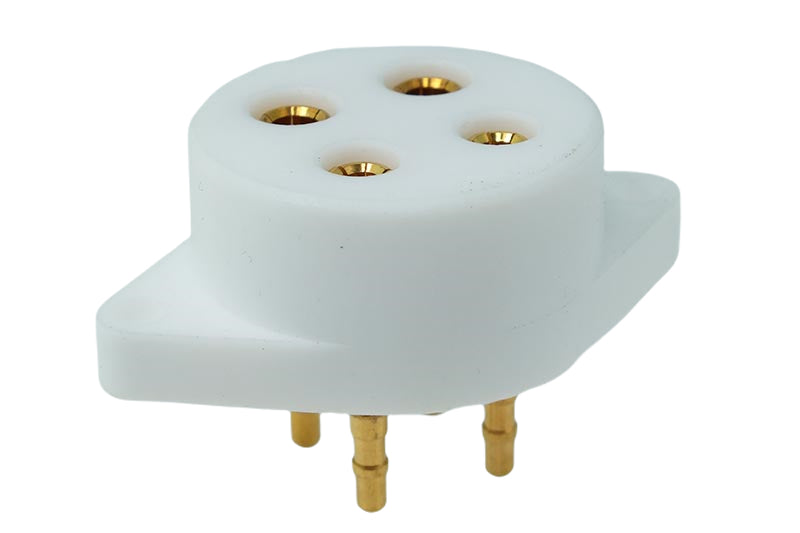 ConneX Socket 4 Pin *PTFE Gold Plated Phosphor Bronze Contacts