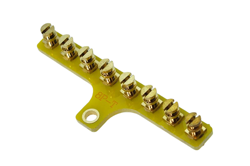 ConneX Terminal Strips (Turret) 8-Pin T-Shaped