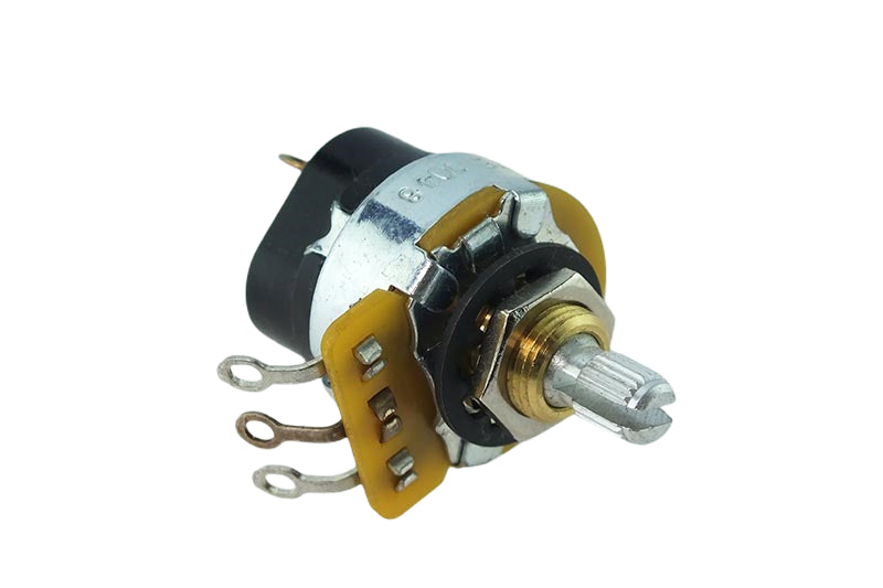 CTS 1M Log Potentiometer 1/2W 3/8" Mounting 1/4" Push/Pull Switch