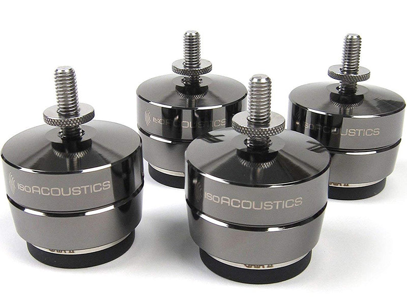 IsoAcoustics Isolation Devices GAIA 1 Series Stands Dark Chrome