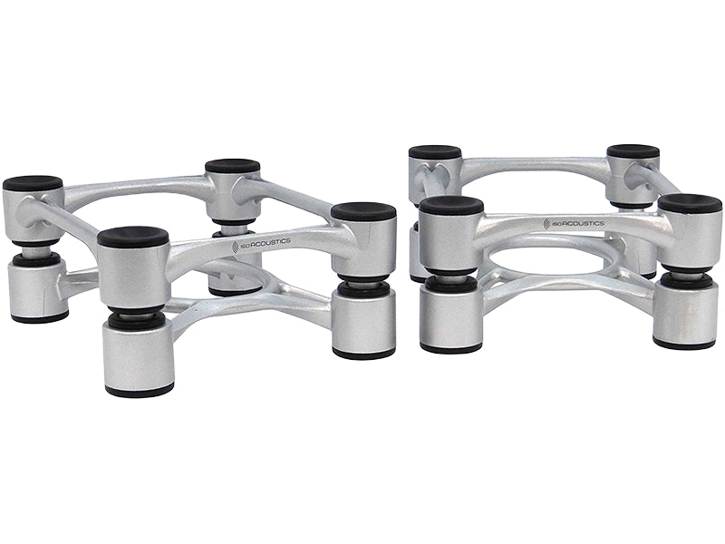 IsoAcoustics Isolation Devices Aperta Speaker Stands Silver