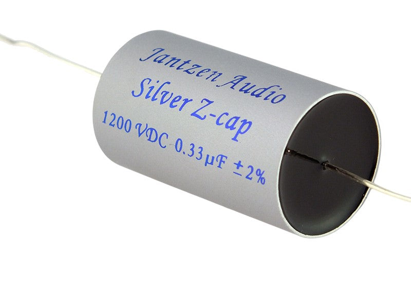 Jantzen Capacitor 0.33µF 1200VDC Silver Z-Cap Series Metalized Polypropylene