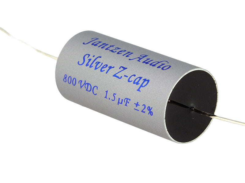 Jantzen Capacitor 1.50µF 800VDC Silver Z-Cap Series Metalized Polypropylene