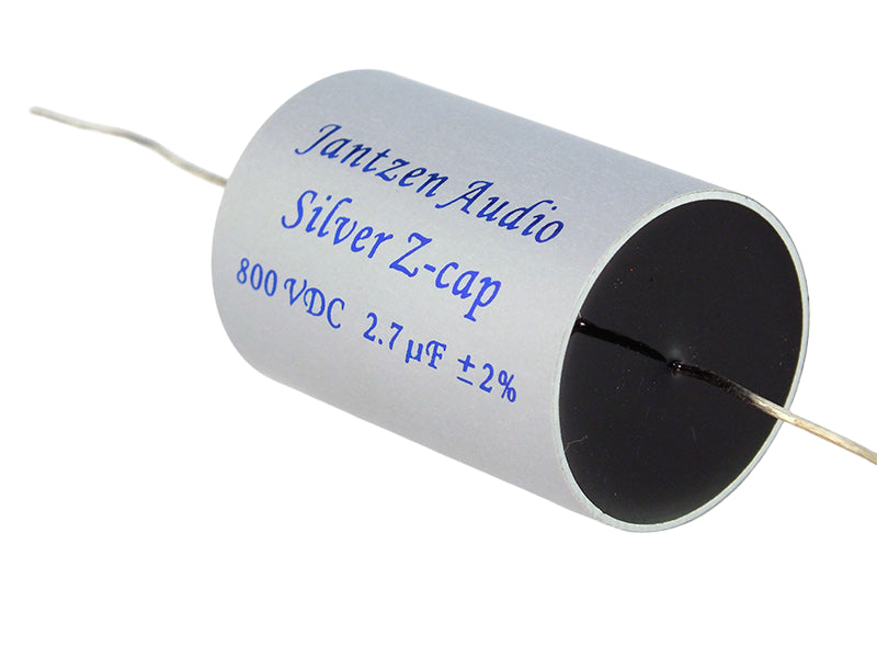 Jantzen Capacitor 2.70µF 800VDC Silver Z-Cap Series Metalized Polypropylene