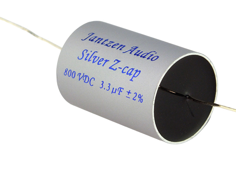 Jantzen Capacitor 3.30µF 800VDC Silver Z-Cap Series Metalized Polypropylene