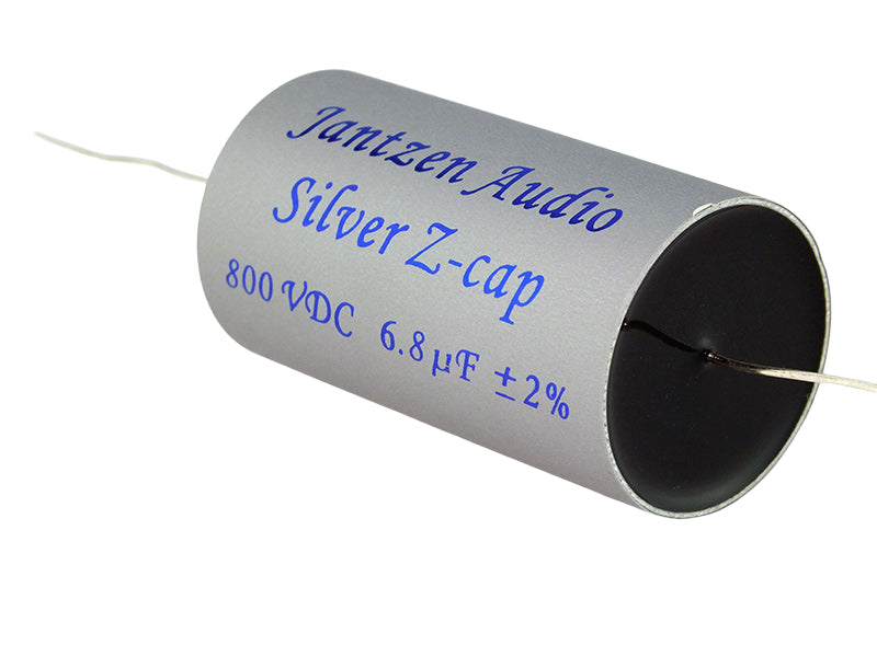 Jantzen Capacitor 6.80µF 800VDC Silver Z-Cap Series Metalized Polypropylene