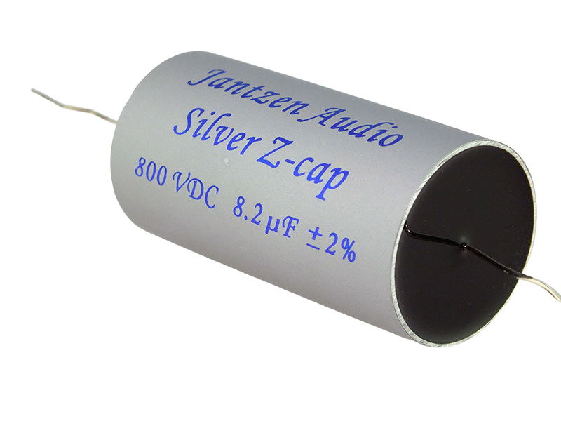 Jantzen Capacitor 8.20µF 800VDC Silver Z-Cap Series Metalized Polypropylene