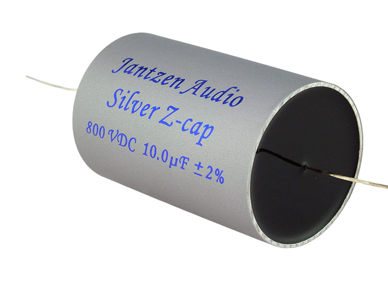 Jantzen Capacitor 10.00µF 800VDC Silver Z-Cap Series Metalized Polypropylene