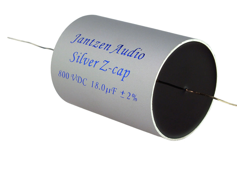 Jantzen Capacitor 18.00µF 800VDC Silver Z-Cap Series Metalized Polypropylene