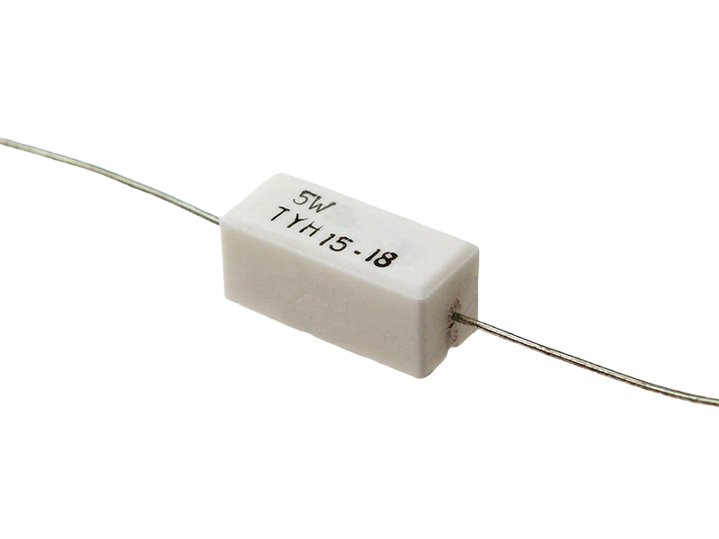 Jantzen Resistor 1R3 (1.3R) Ohm 5W Ceramic Wirewound ± 5% Tolerance