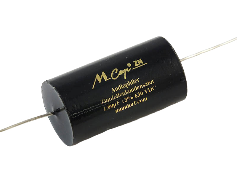 Mundorf Capacitor 1.00uF 630Vdc MCap® ZN Series Tin Foil Polypropylene Axial