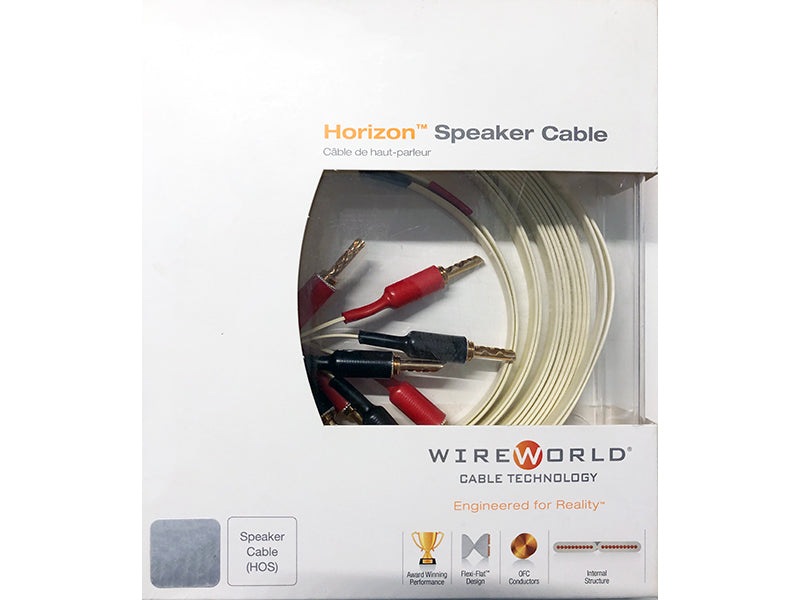 WireWorld Horizon 8 Series Speaker Terminated Cable Banana 2.0M