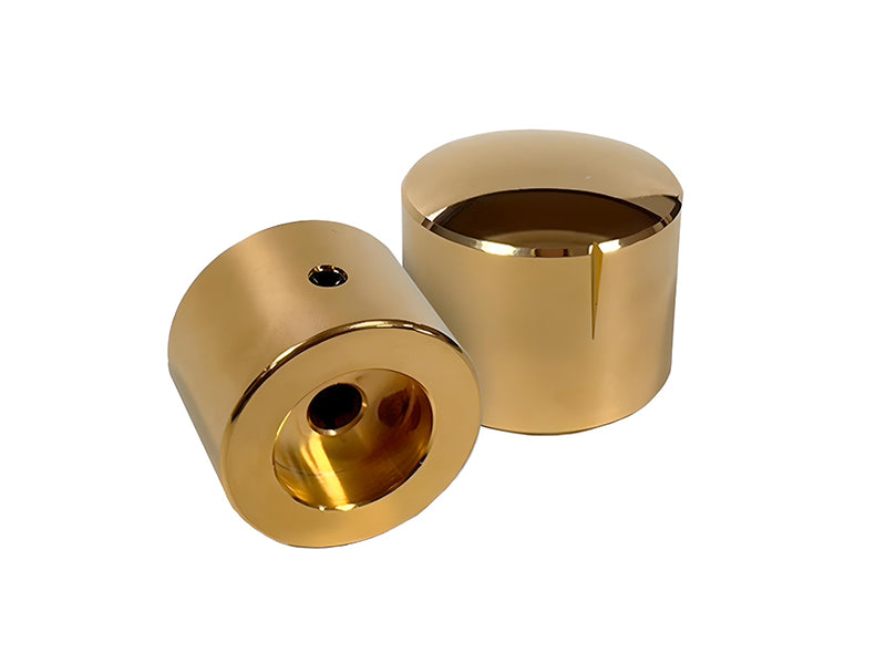 Audio Note Knob 25mm Polished Gold (for 6mm Shaft)