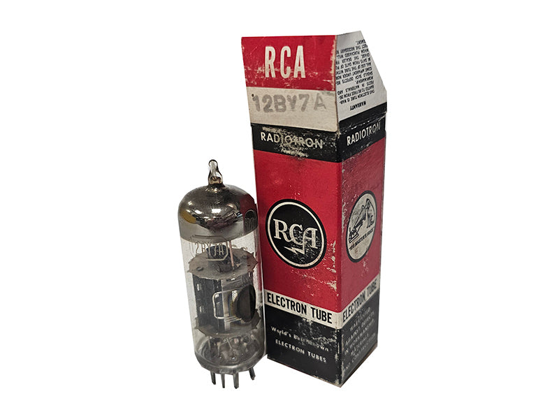 Buyback Tubes #481 RCA 12BY7A/12DQ7 Sharp Cut-off Pentode 9 Pin Original Box Qty Avail 1
