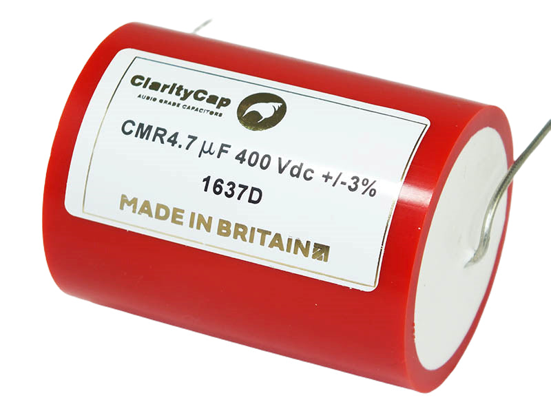 BB ClarityCap Capacitor 4.7uF 400Vdc CMR Series Metalized Polypropylene Case Chipped (1 piece available)