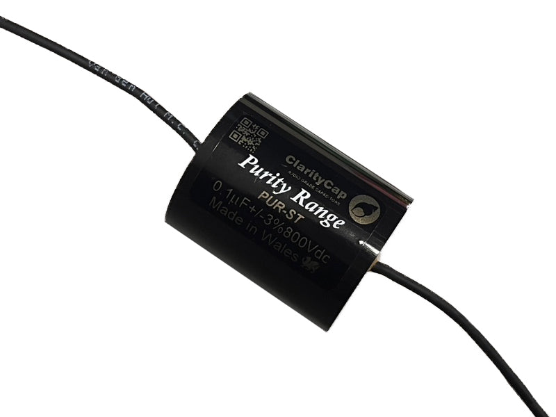 ClarityCap Capacitor 0.1uF 800Vdc PUR-ST Series MR-Wound Tubed Metalized Polypropylene
