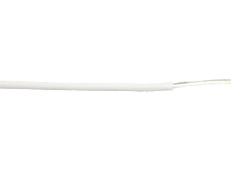 BB DH Labs AG Series 23awg Hook-up Wire White (0.67 ft piece available)