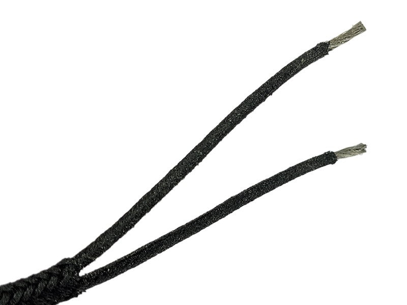 Duelund Dual DCA12GA Series 2x12 awg, Tin-plated Stranded Copper Speaker/Interconnect Cable Black