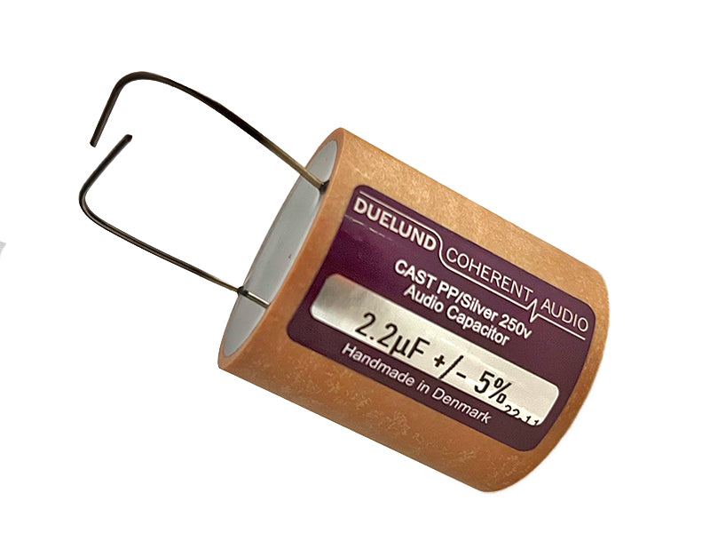 Duelund Capacitor 2.2uF 250Vdc CAST PP Series Metalized Polypropylene