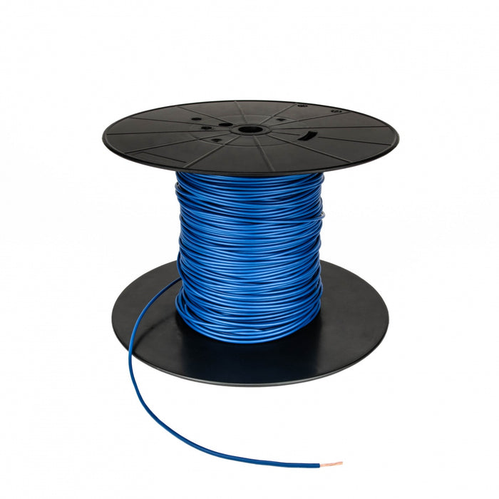 Mundorf Blue Angelique Series PVC Copper Silver/Gold Hook-Up Wire 13awg (1.79mm)