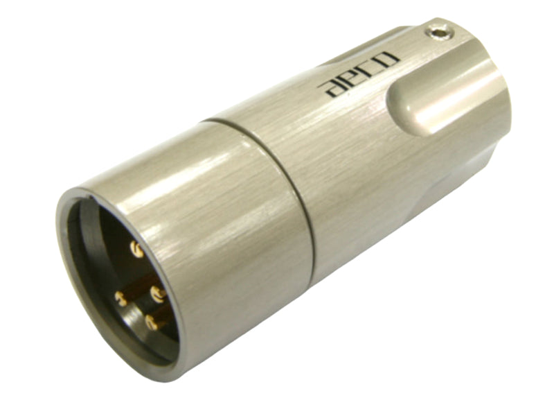 AECO Connector AX4-1611G Series Gold-Plated Tellurium Copper 4-pin Male XLR Plug
