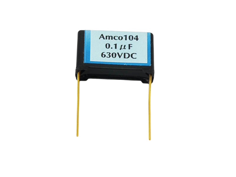 Amtrans Capacitor 0.1uF 630Vdc AMCO Series Metalized Polyester