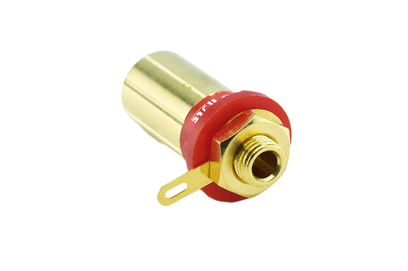 Audio Note AN-STR 10mm Meishu Speaker Long Binding Post Red Gold Plated