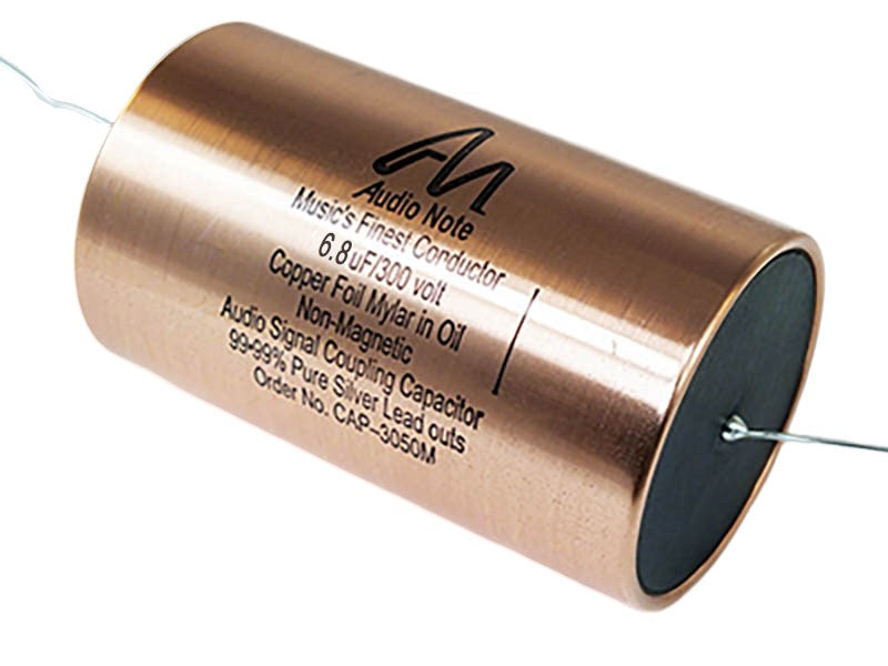 Audio Note Capacitor 6.8uF 300Vdc Copper Foil Series Mylar Oil