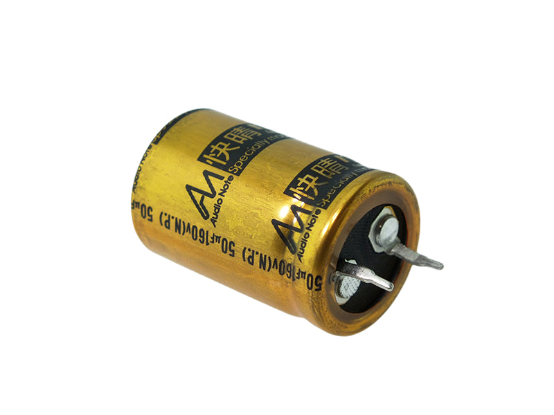 Audio Note Electrolytic Capacitor 50uF 160Vdc KAISEI Series Non-Polarized Radial