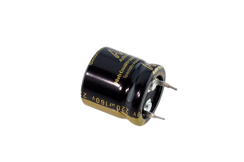 Audio Note Electrolytic Capacitor 220uF 160Vdc Standard Series Polarized Radial