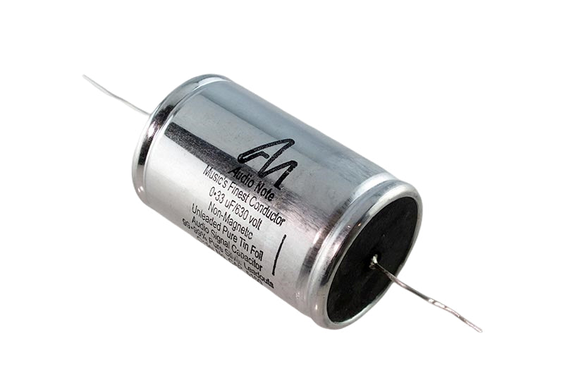 Audio Note Capacitor 0.33uF 630Vdc Tin Series Mylar Oil