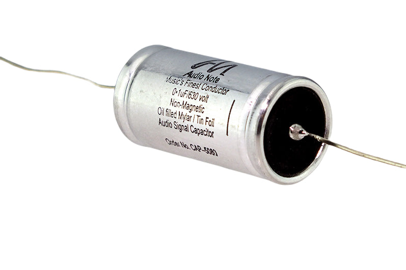 Audio Note Capacitor 0.39uF 630Vdc Tin Series Mylar Oil