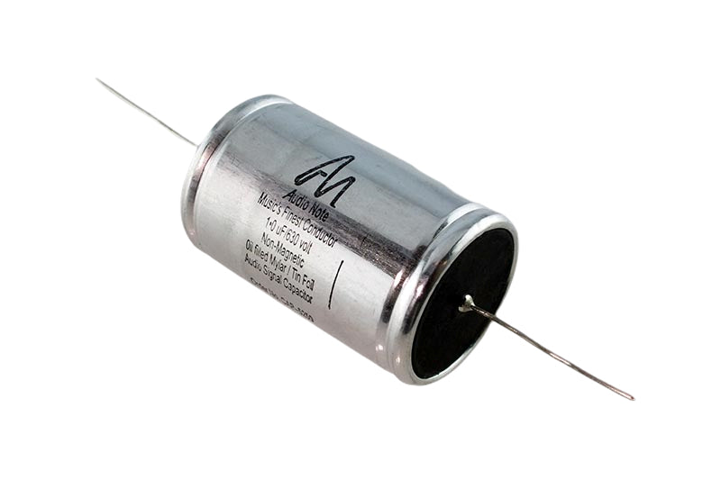 Audio Note Capacitor 1uF 630Vdc Tin Series Mylar Oil