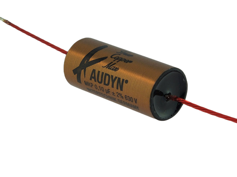 Audyn Capacitor 0.10uF 630Vdc True Copper Max Series Copper Foil Polypropylene