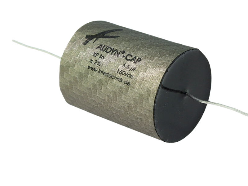 Audyn Capacitor 6.80mF 160Vdc. 2% Tolerance Axial Lead KP SN Series Tin Foil Polypropylene