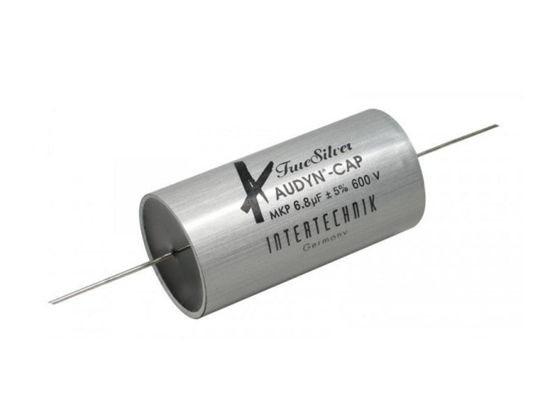 Audyn Capacitor 6.80uF 600Vdc 2% Tolerance Axial Lead Tri-Reference Series Aluminum Foil Polypropylene