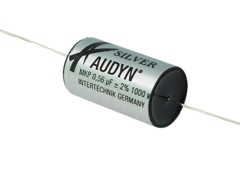 Audyn Capacitor 0.56uF 1000Vdc 2% Tolerance True Silver Series Metalized Silver Polypropylene