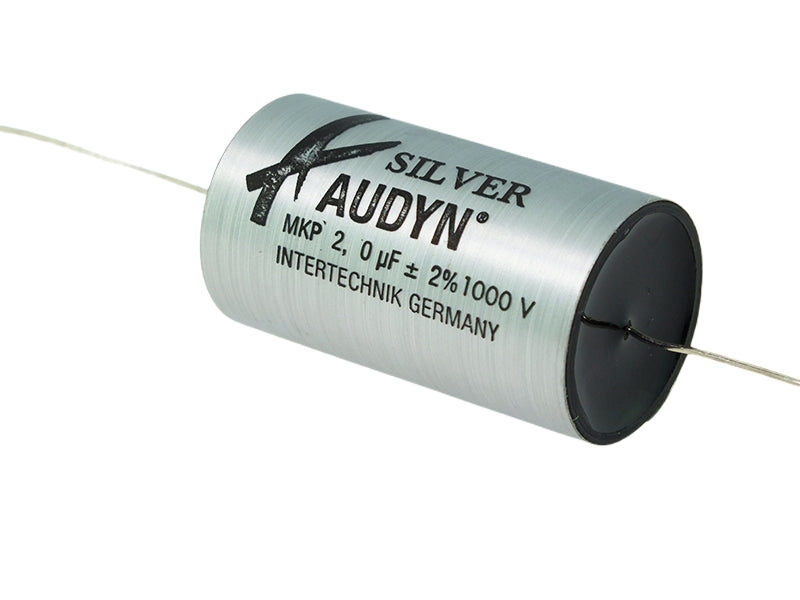 Audyn Capacitor 2.00uF 1000Vdc 2% Tolerance True Silver Series Metalized Silver Polypropylene